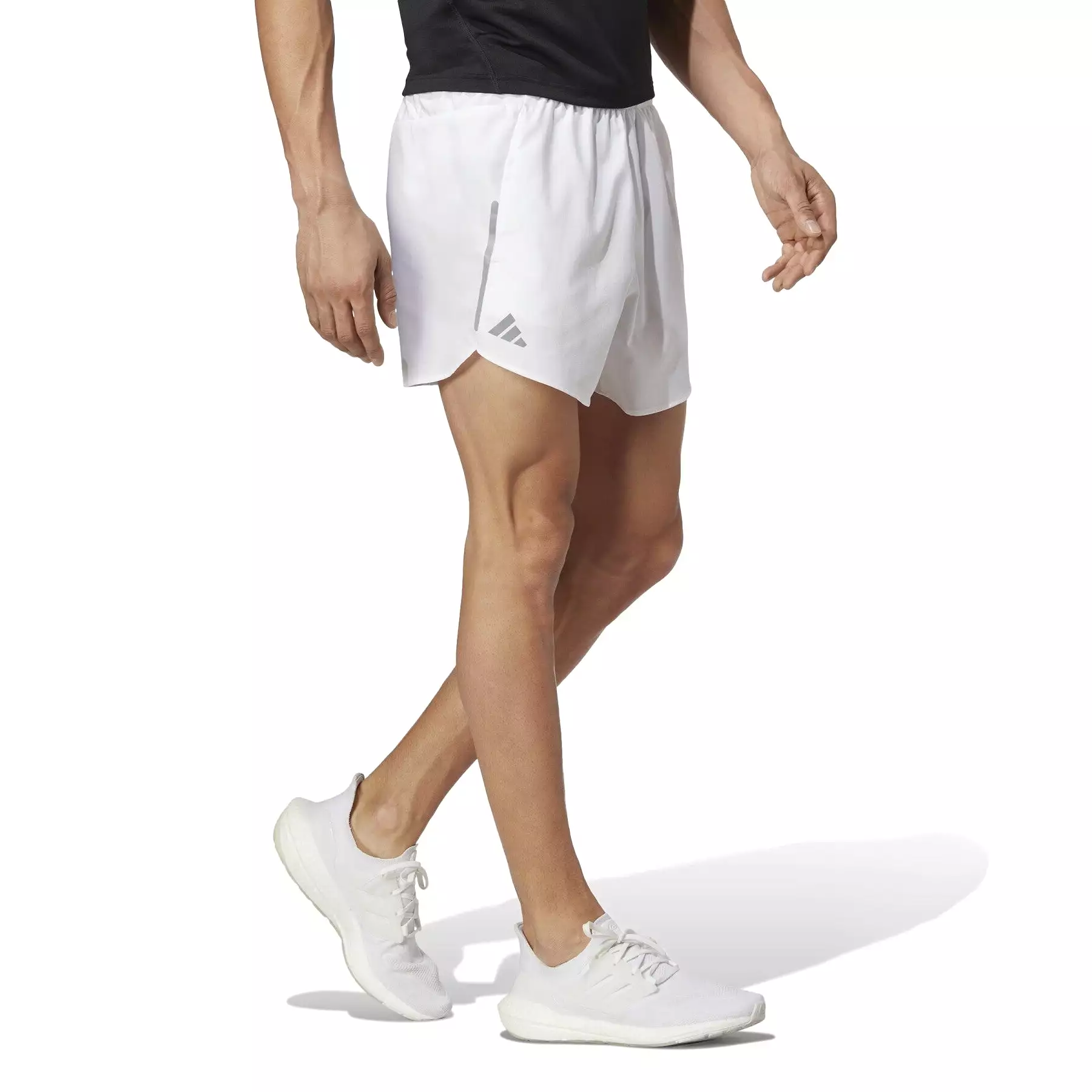 Adidas Designed for Running Engineered Men Short - White