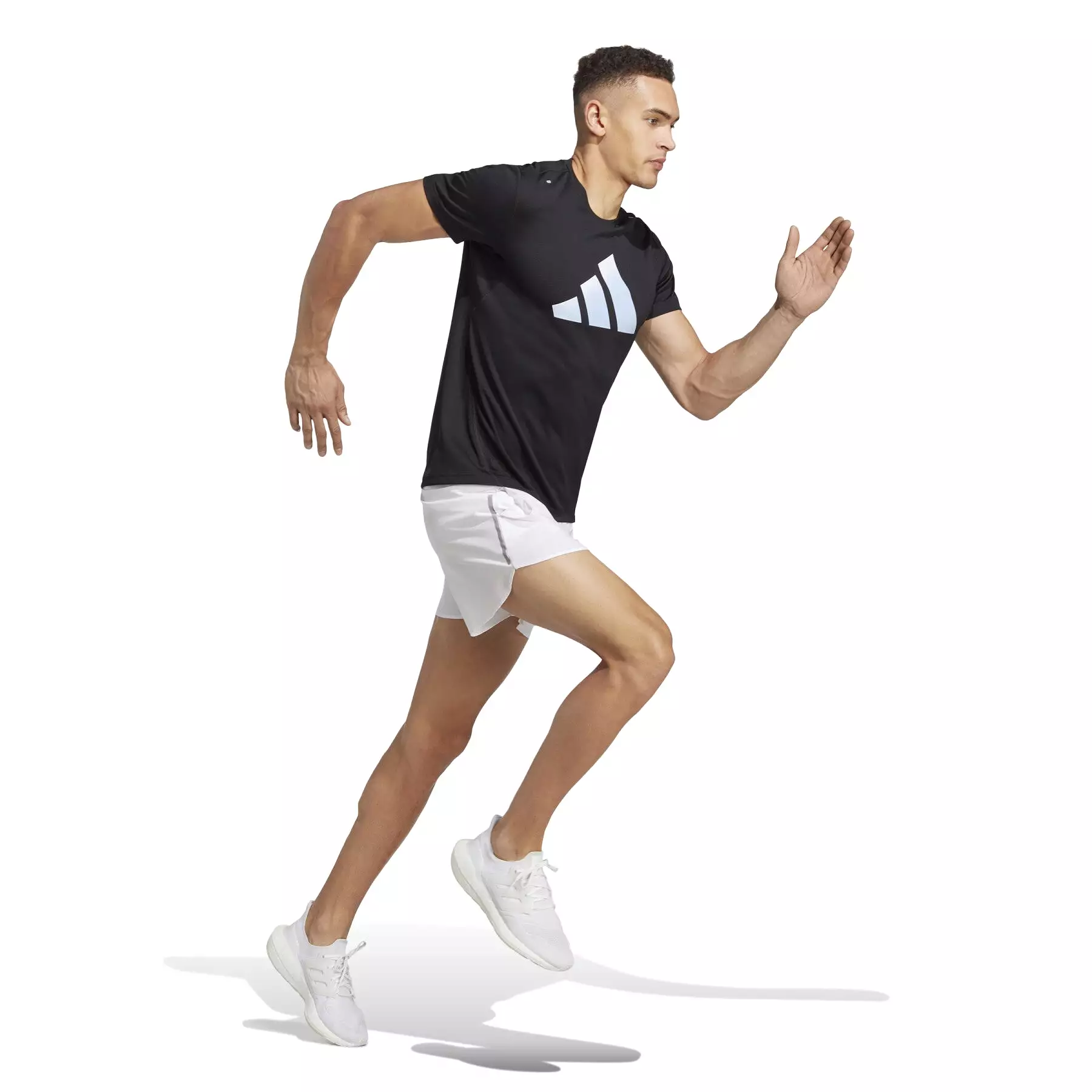 Adidas Designed for Running Engineered Men Short - White