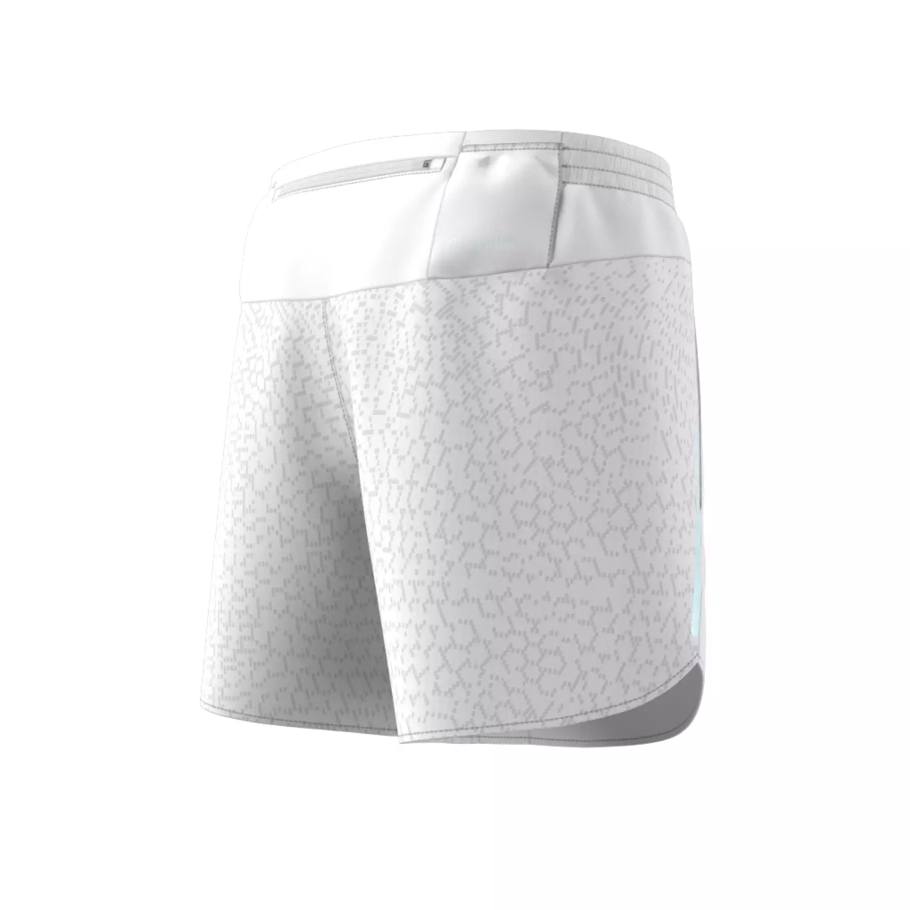 Adidas Designed for Running Engineered Men Short - White