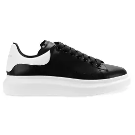 Alexander Mcqueen Raised Sole Black White Sneaker