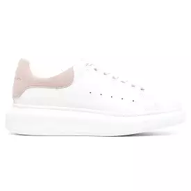 Alexander Mcqueen Raised Sole White Pink Sneaker