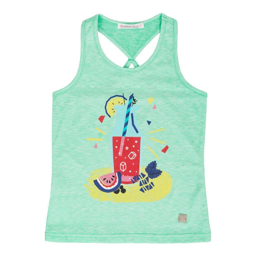 Aqua Fruit Tank Top