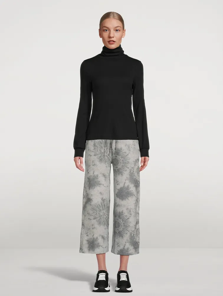 BEYOND YOGA Essential Ribbed Turtleneck Top