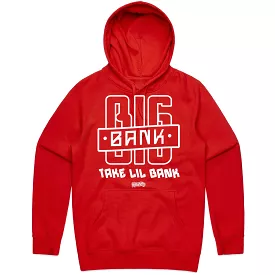 BIG BANK : Red Sneaker Hoodie