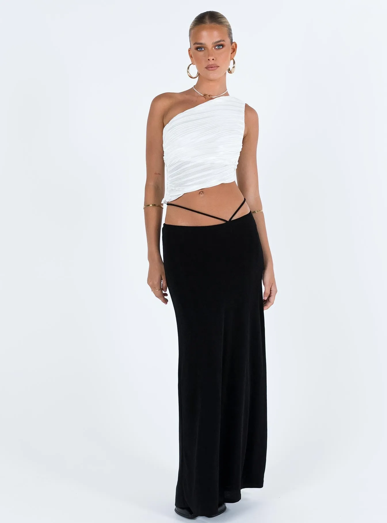 Brinstead One Shoulder Top White