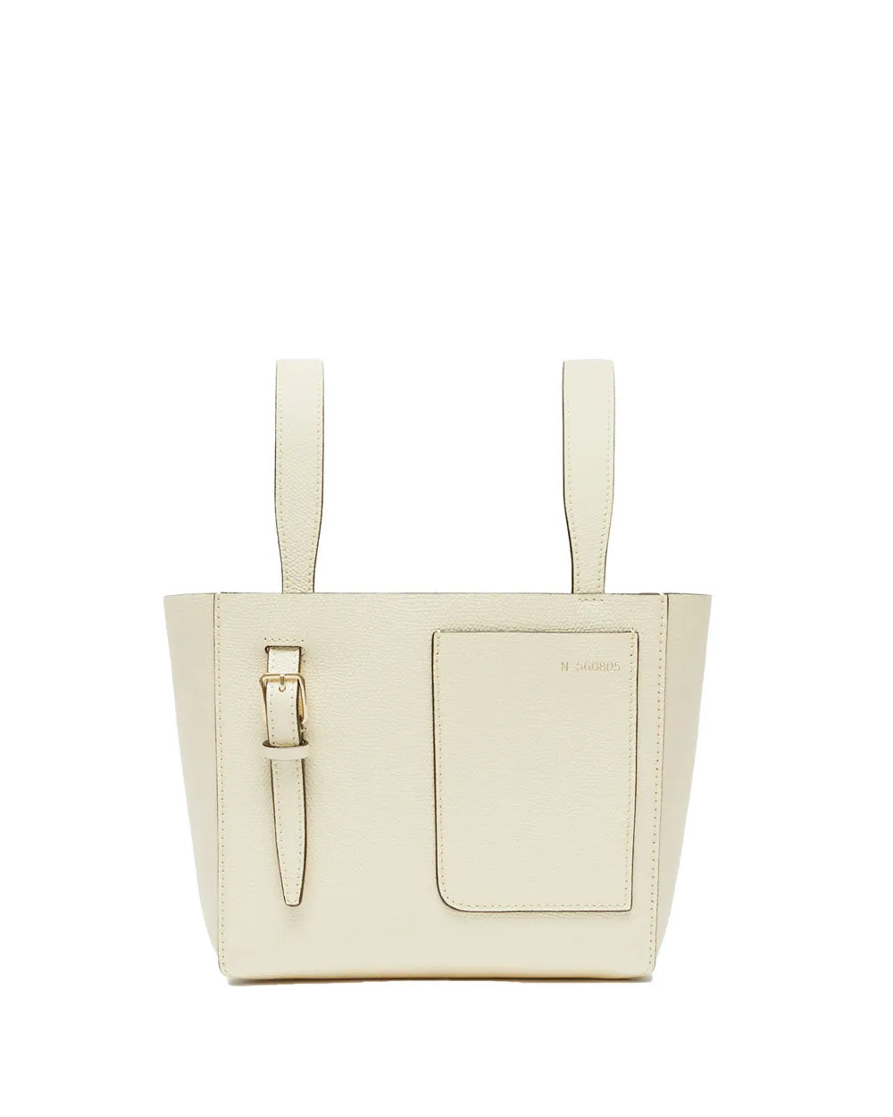 Bucket Micro Bag in Pergamena