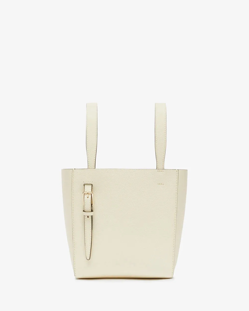 Bucket Micro Bag in Pergamena