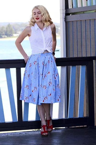 By The Sea Skirt