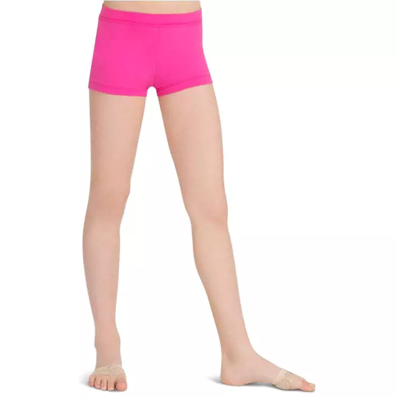 Capezio Girls Boy Cut Low Rise Shorts