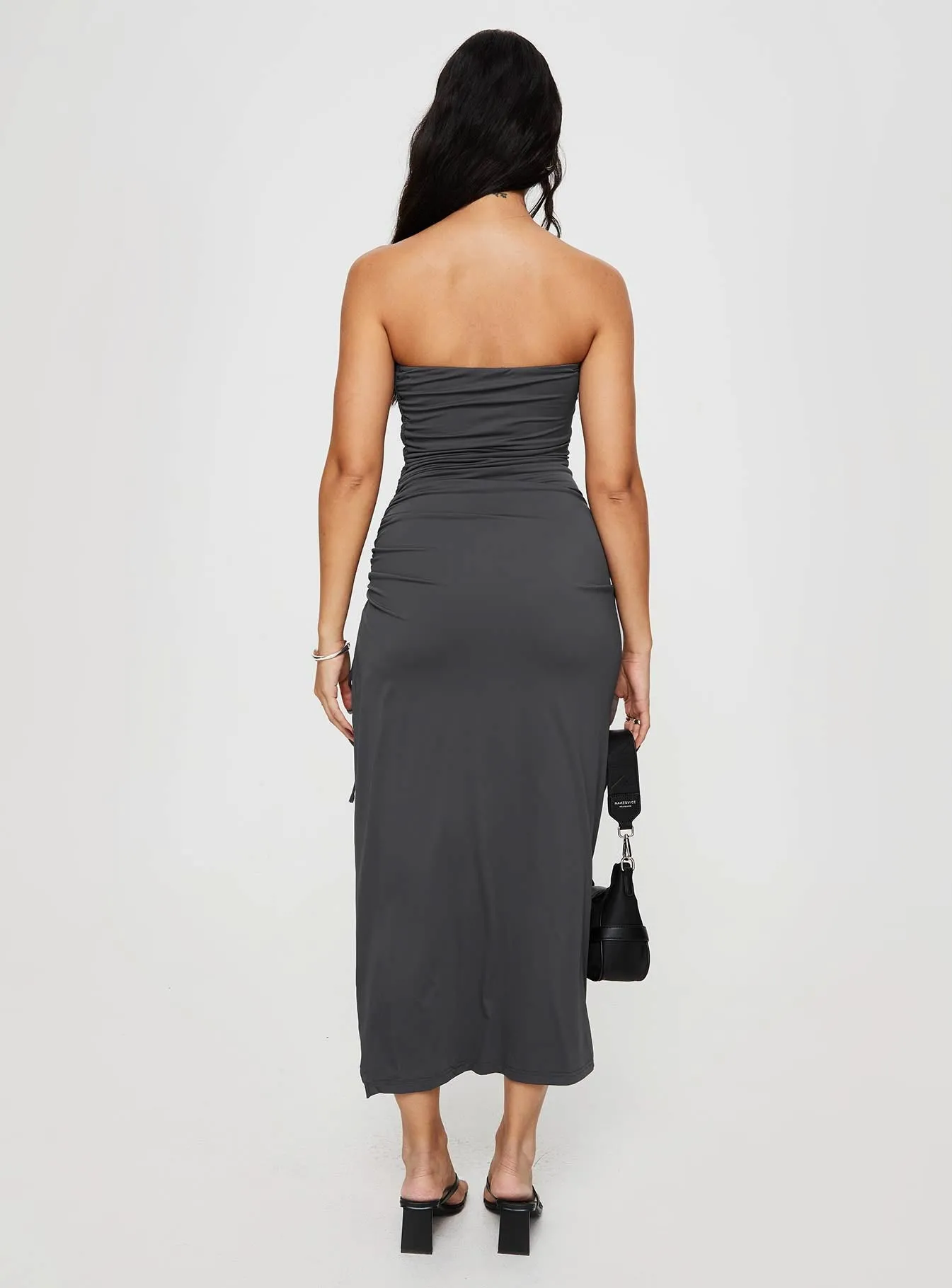 Caprani Maxi Dress Grey