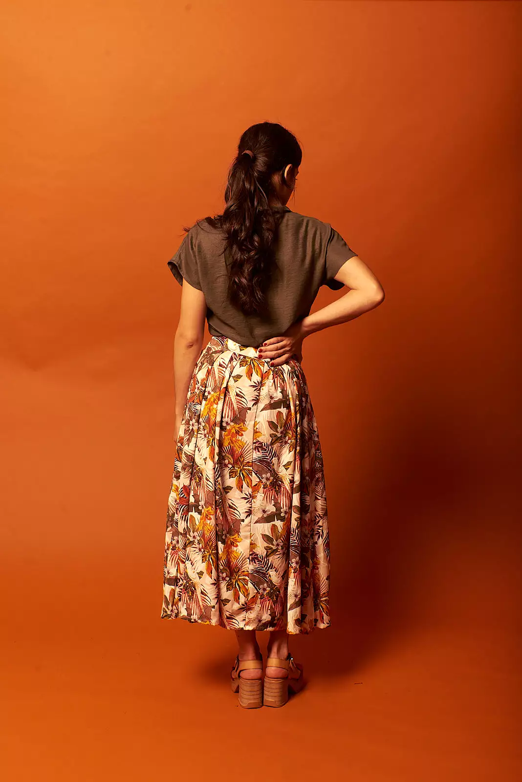 Coco Tropical Birds Skirt