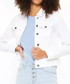 Denim Jacket - White