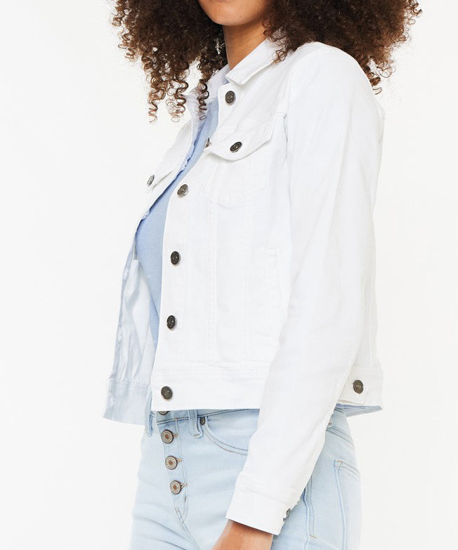 Denim Jacket - White