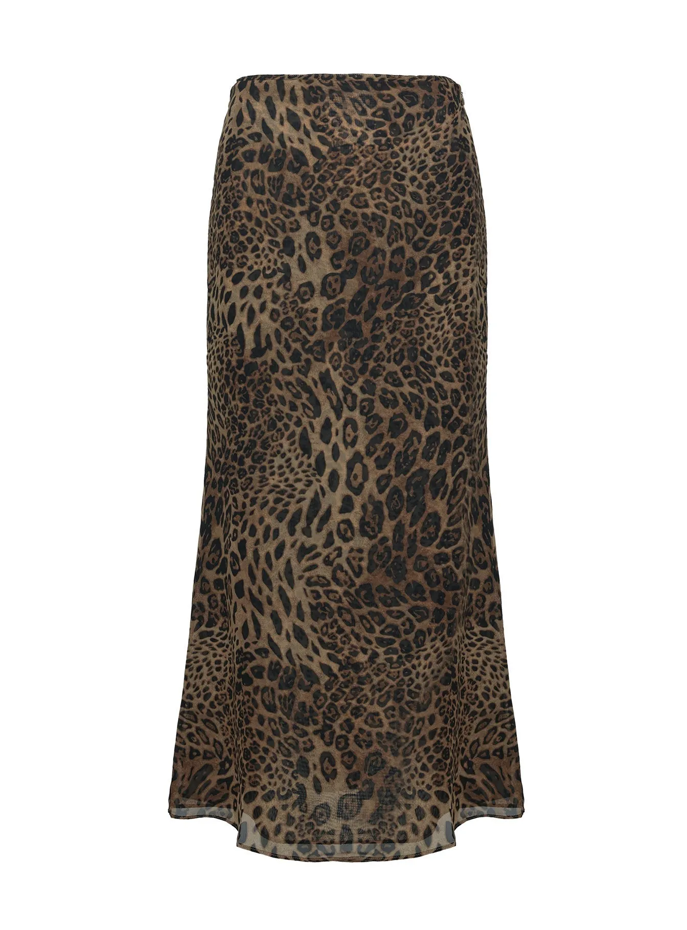 Eleganza Maxi Skirt Leopard