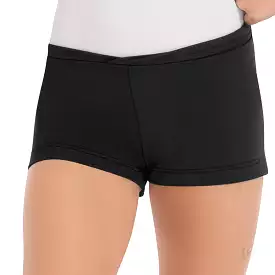 Eurotard Girls Microfiber V-Front Booty Shorts