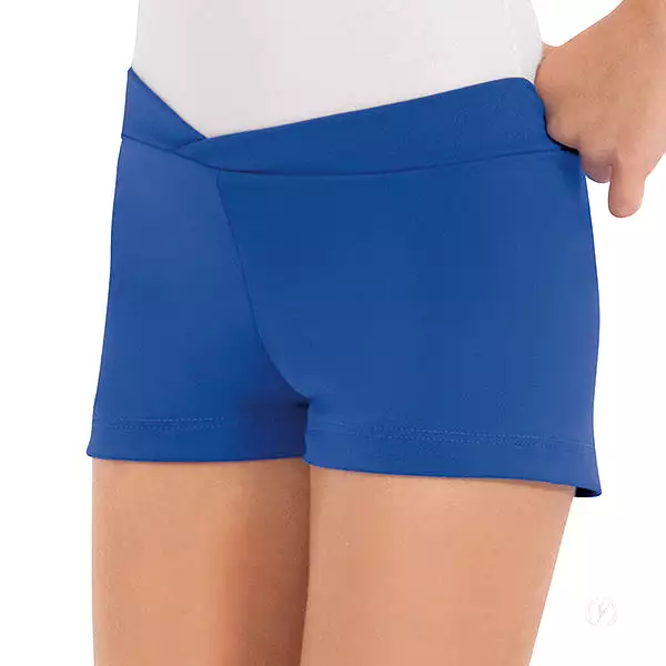 Eurotard Girls Microfiber V-Front Booty Shorts