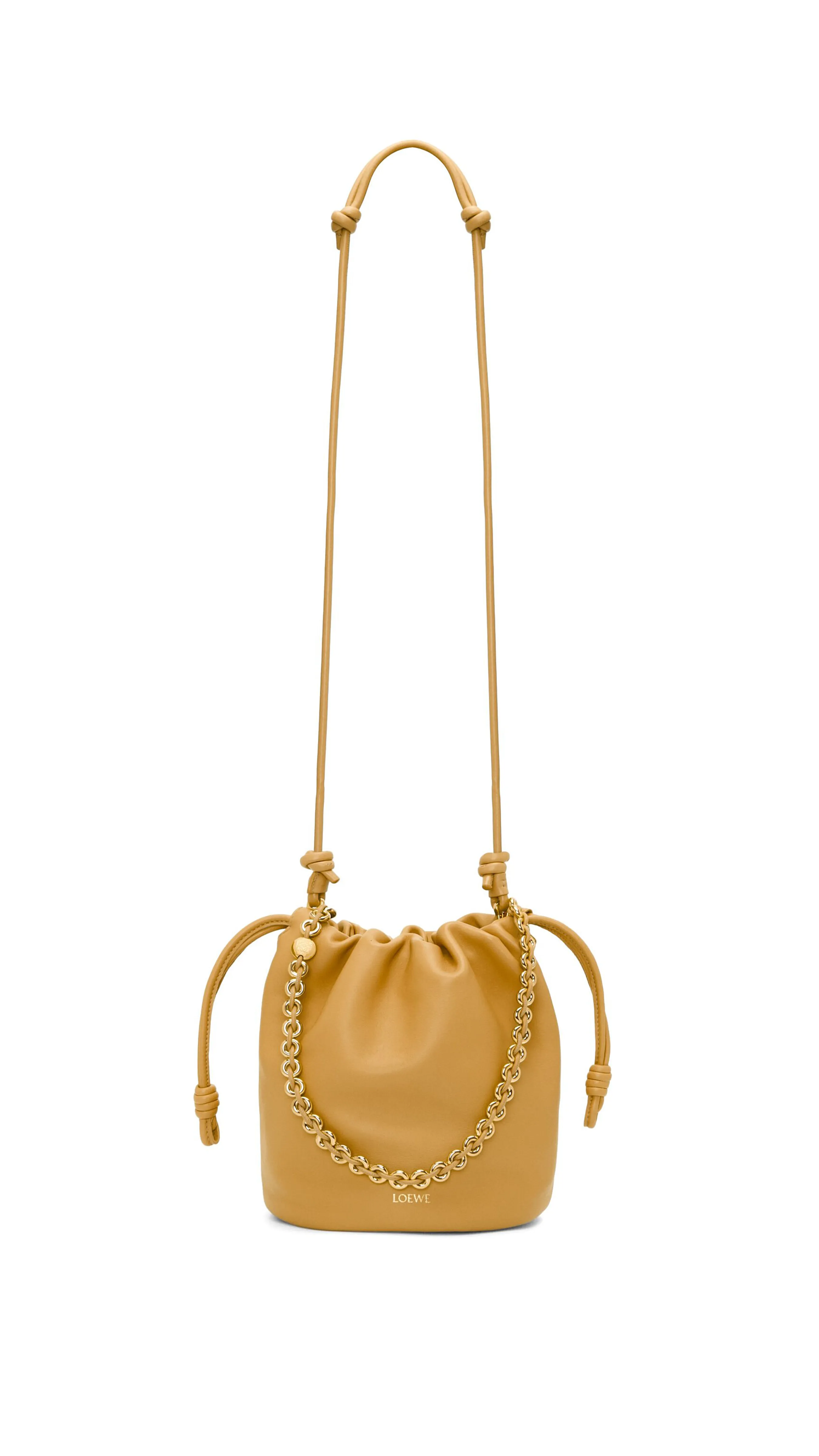 Flamenco Purse Bucket Bag - Sahara