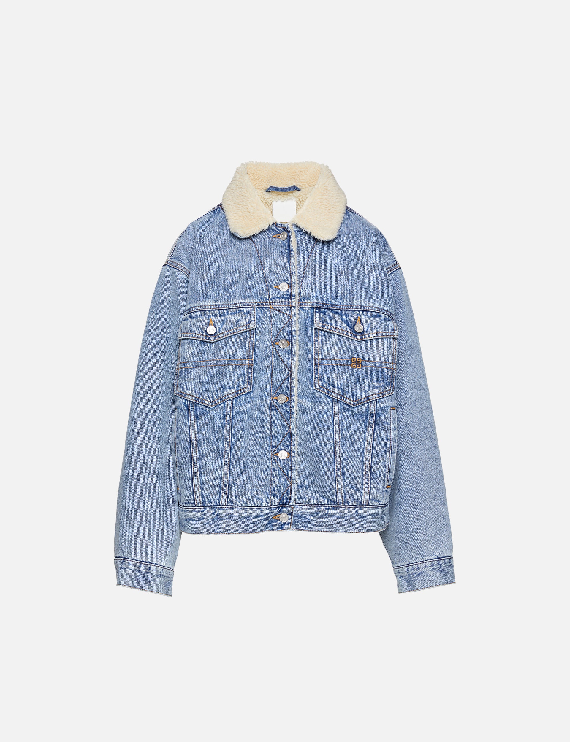 Fleece Lined Denim Jacket