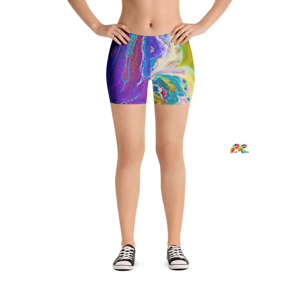 Fluidity Festival Yoga Shorts