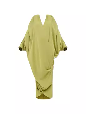 Green Tibara Kaftan Dress