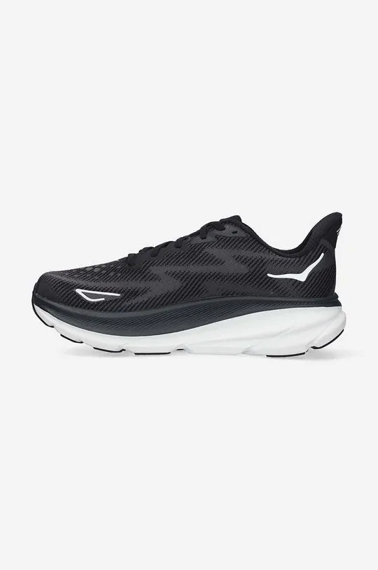 Hoka One One running shoes Clifton 9 black color