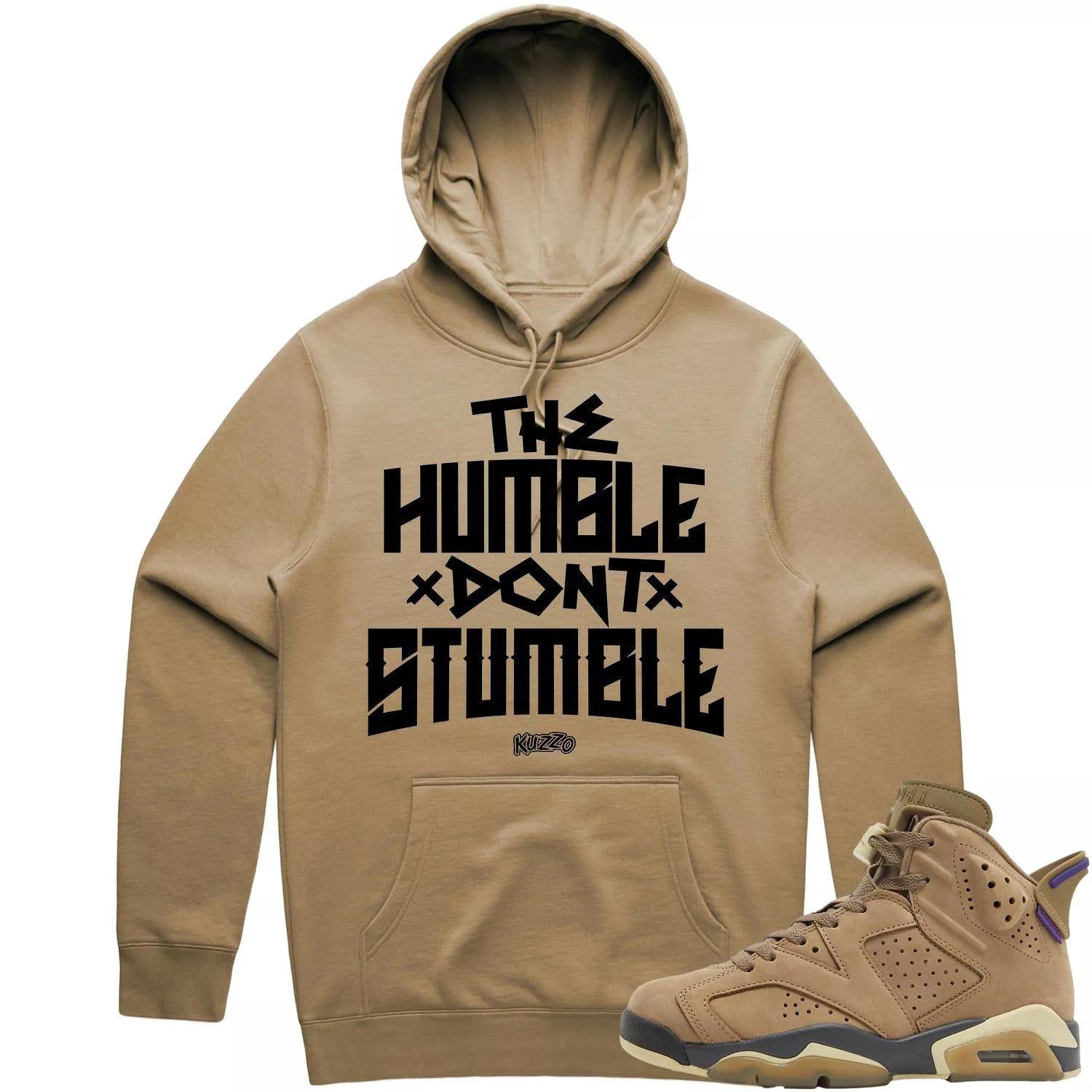 HUMBLE - Brown Kelp Sneaker Hoodie