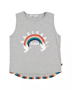 Kissed by Radicool Retro Rainbow Tank