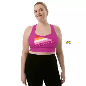 Lesbian Longline Sports Bra