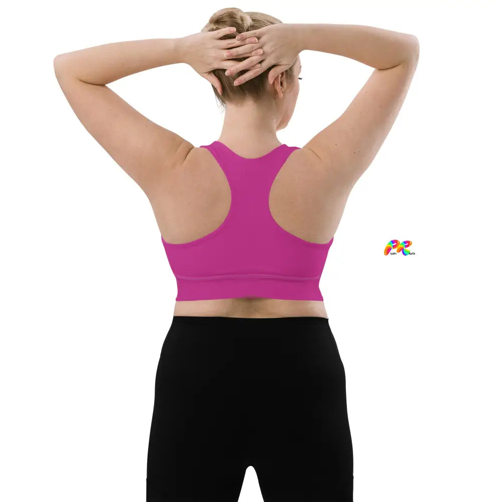 Lesbian Longline Sports Bra