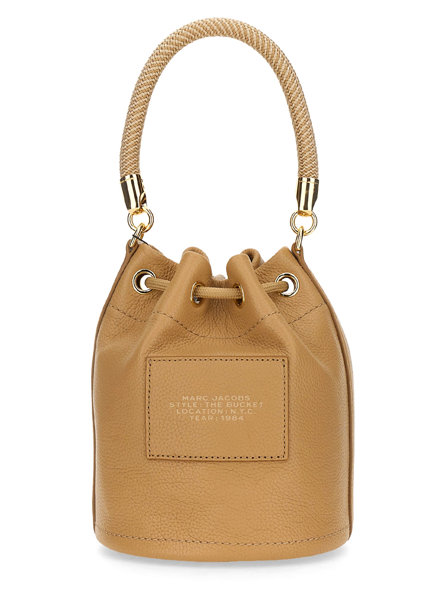 MARC JACOBS    LEATHER THE BUCKET BAG