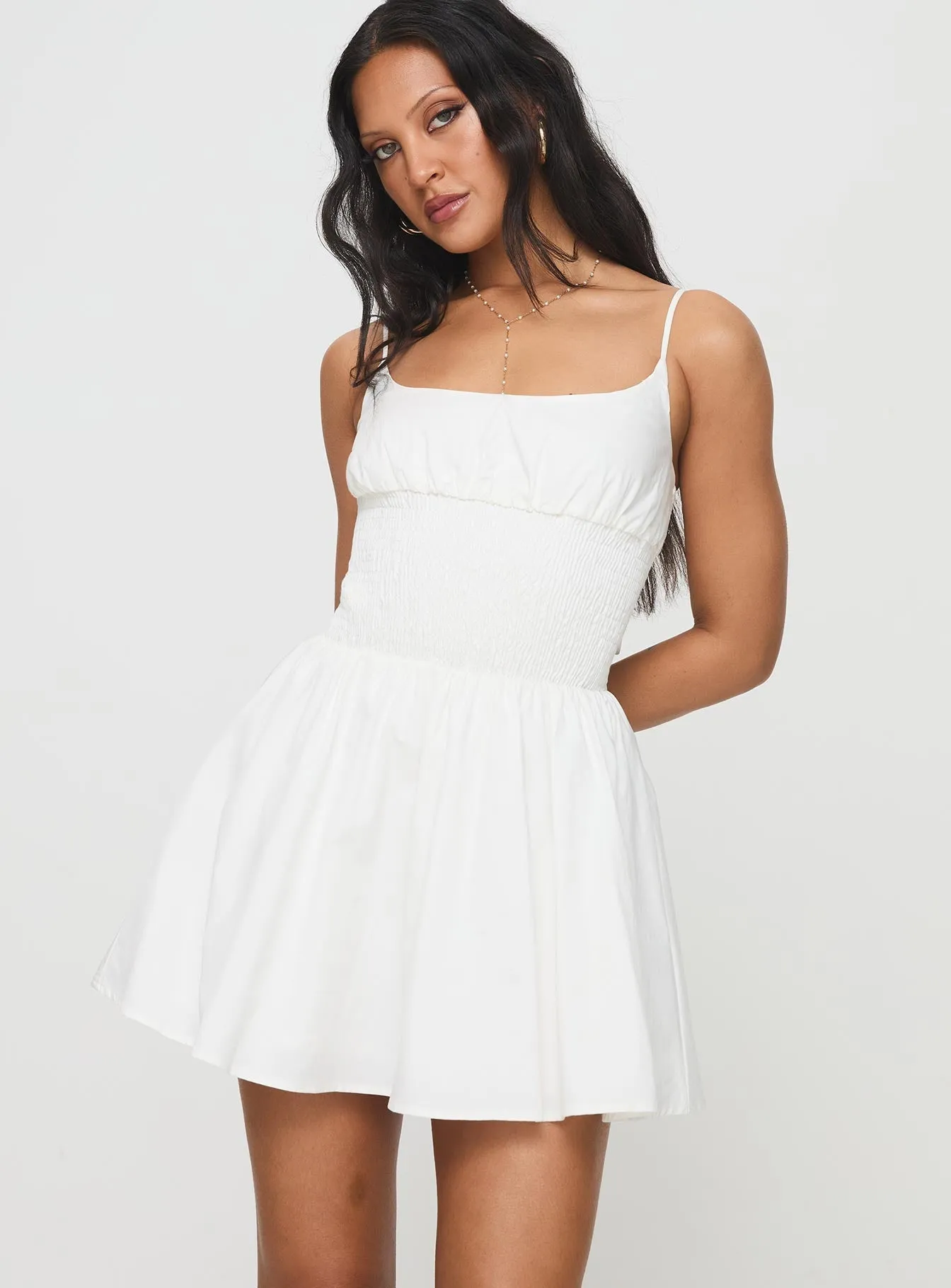 Matisse Dress White