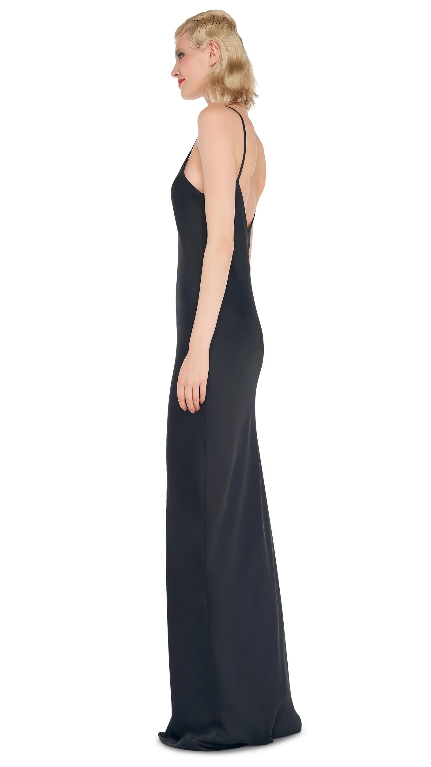 Norma Kamali BIAS SLIP GOWN