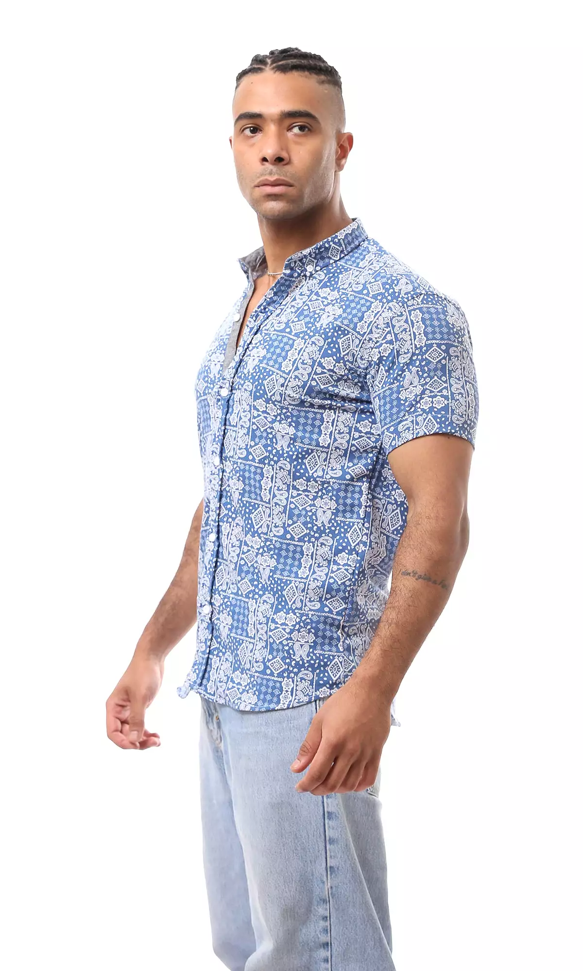 O169037 Men Short Sleeve