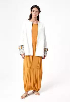 Off White Ethnic Jacket