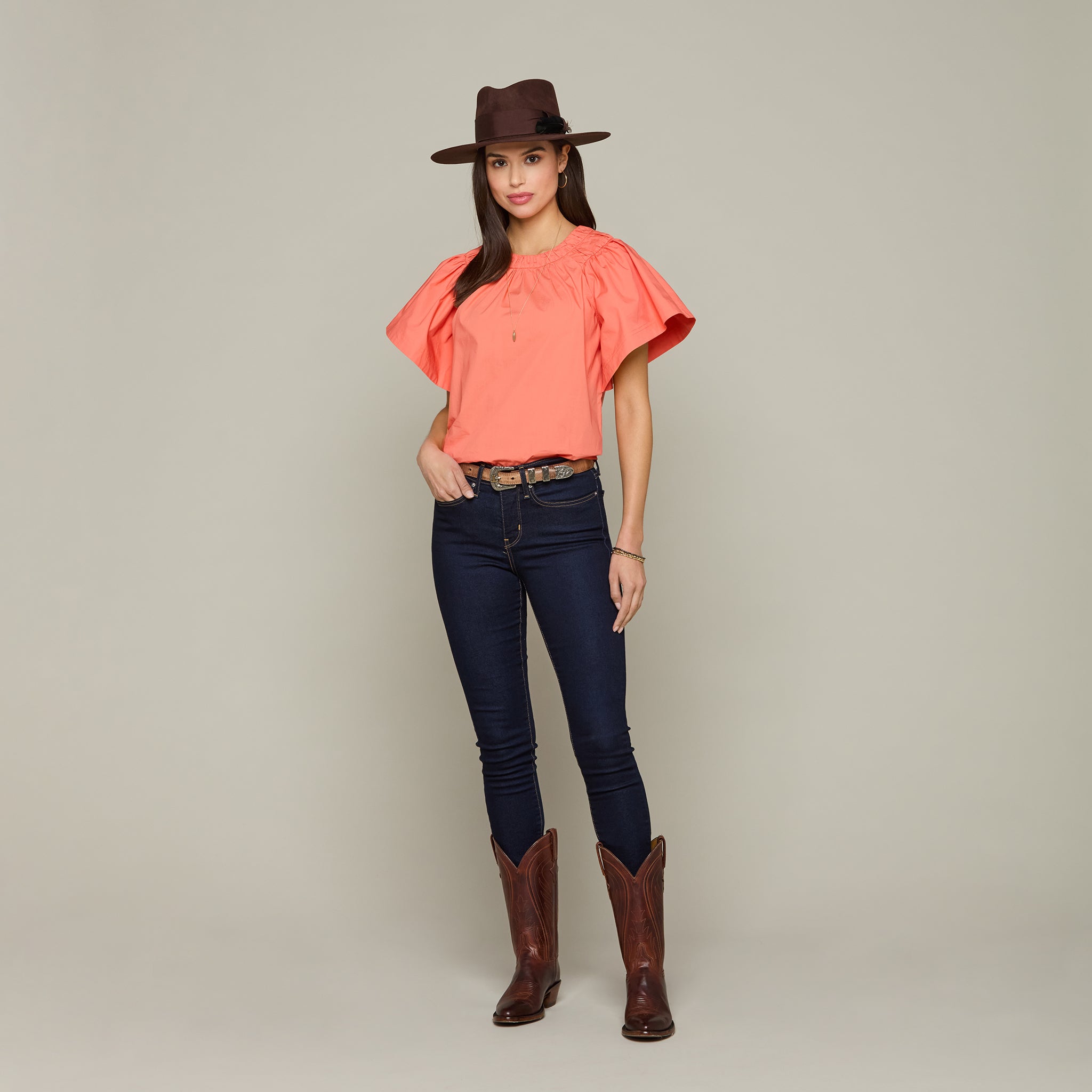 Pattison Top :: Coral