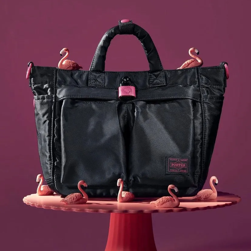 Porter Yoshida Japan Flamingo 2-Way Tote Bag (Limited Edition)