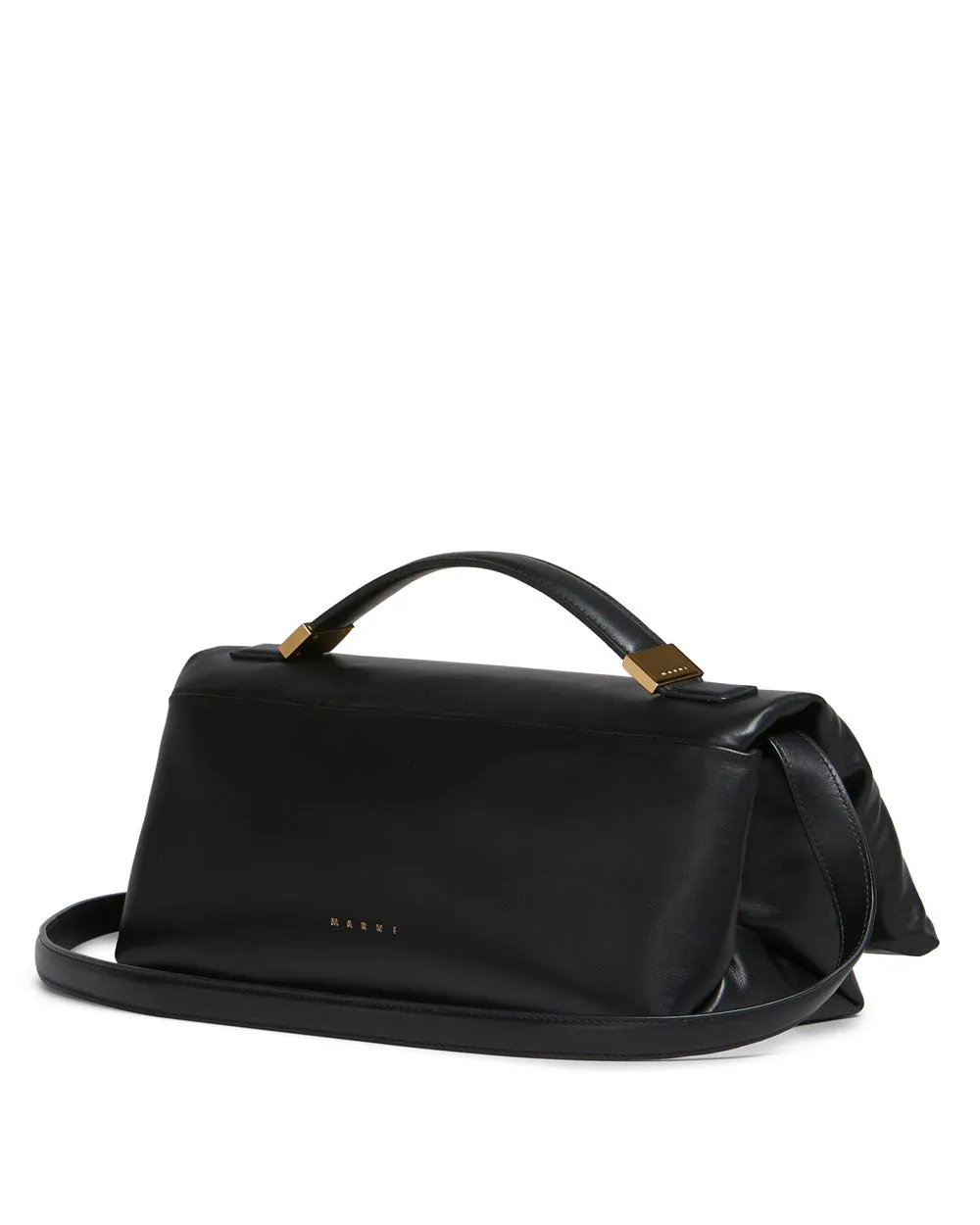 Prisma Top Handle Bag in Black