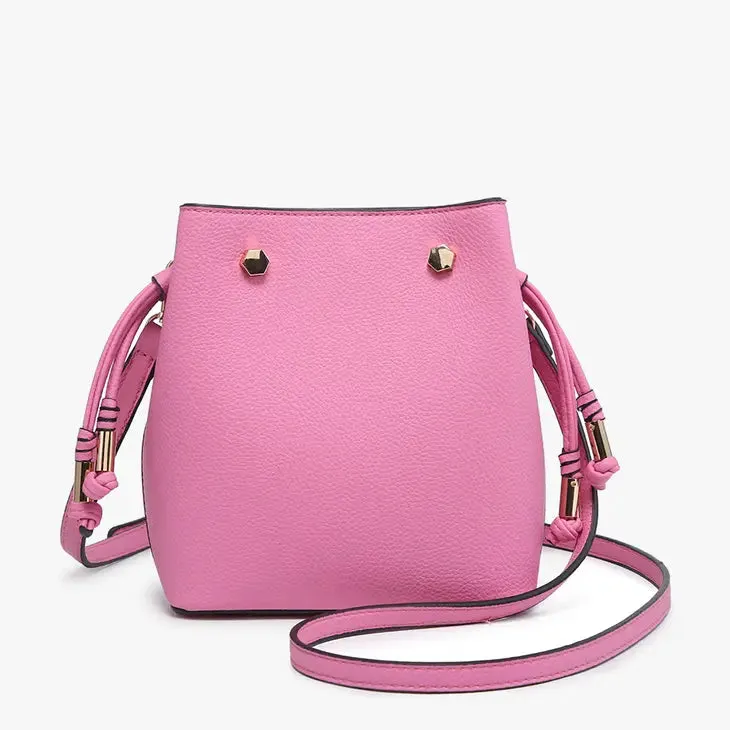 Rain Mini Bucket Bag | Pink