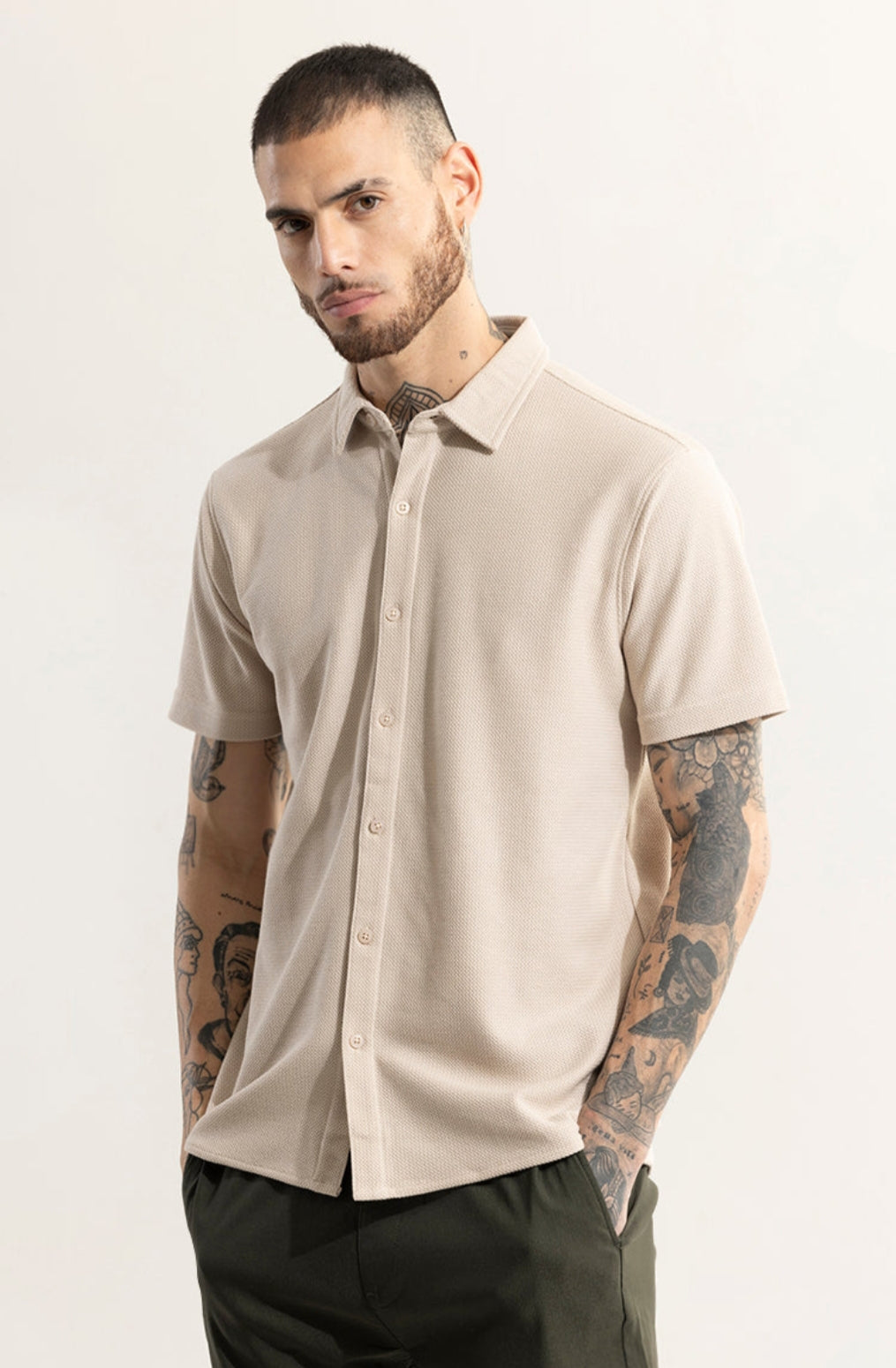 roscoe beige shirts