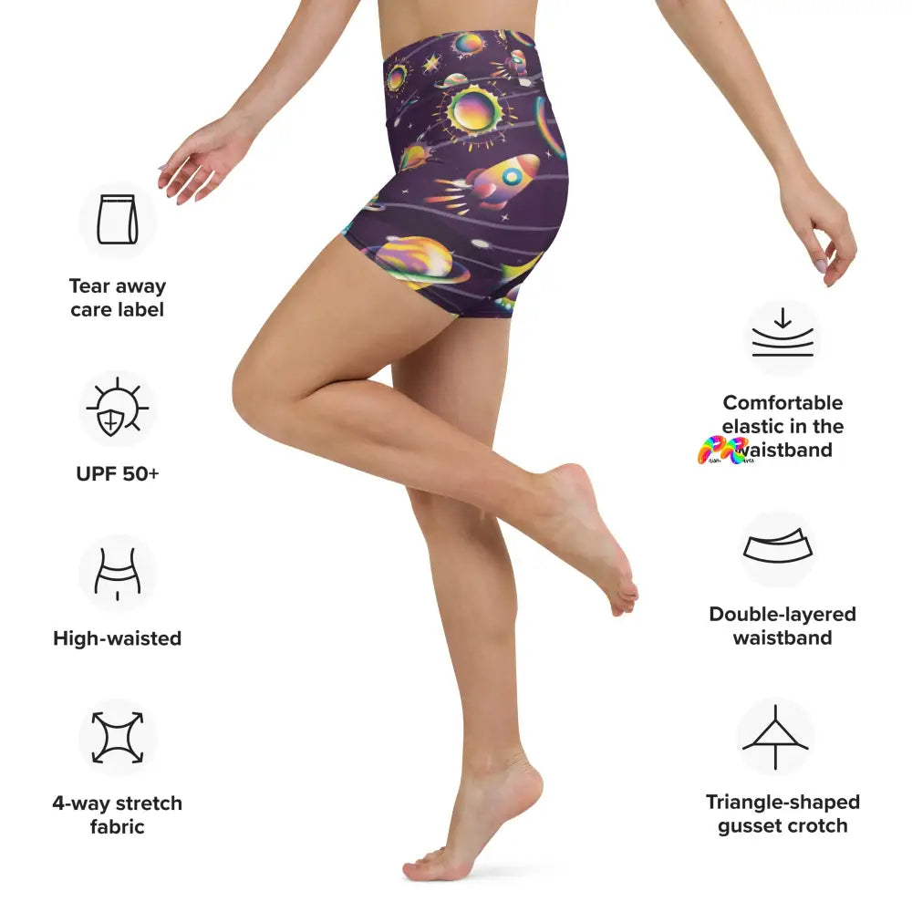 Saturn Rave Shorts