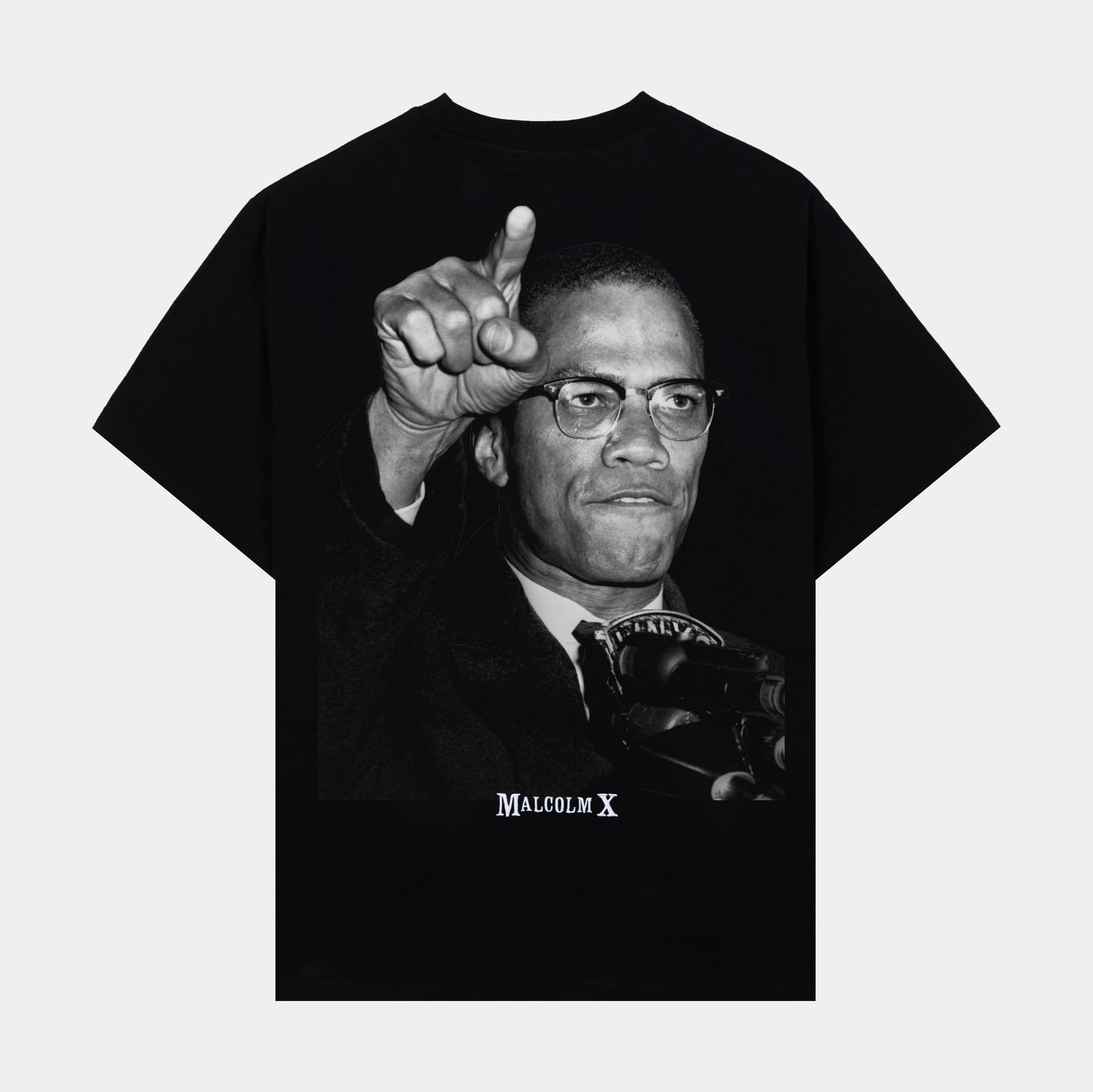 SP x Malcom X Power Mens Short Sleeve (Black/White)