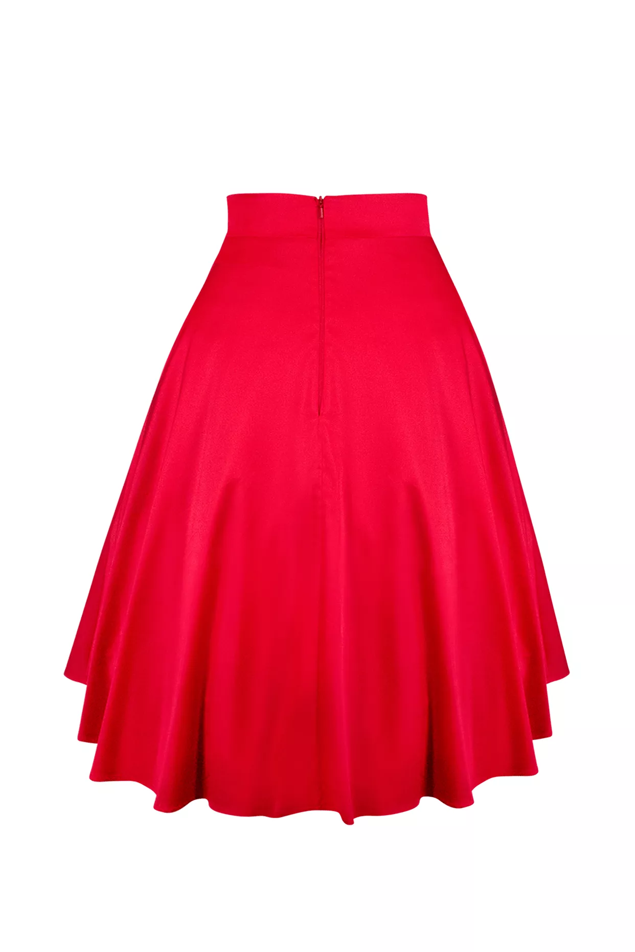 Tea Rose Classic Full Skirt (Red)