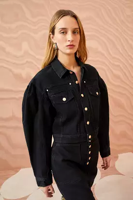 The Cosette Jacket - Noir Wash