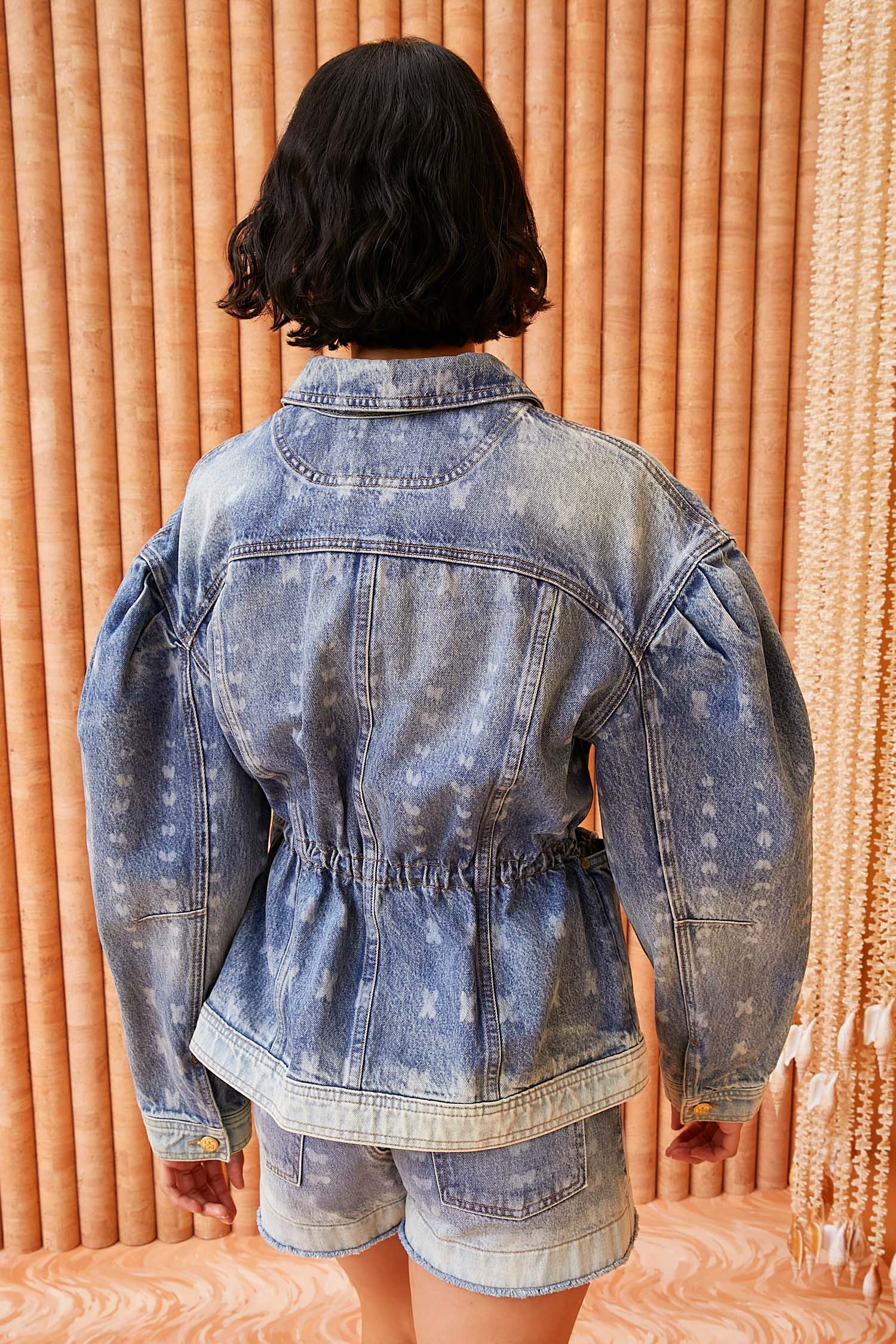 The Odette Jacket - Etched Arashi Wash