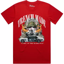 TRENCH MADE : Red Sneaker Tees Shirt