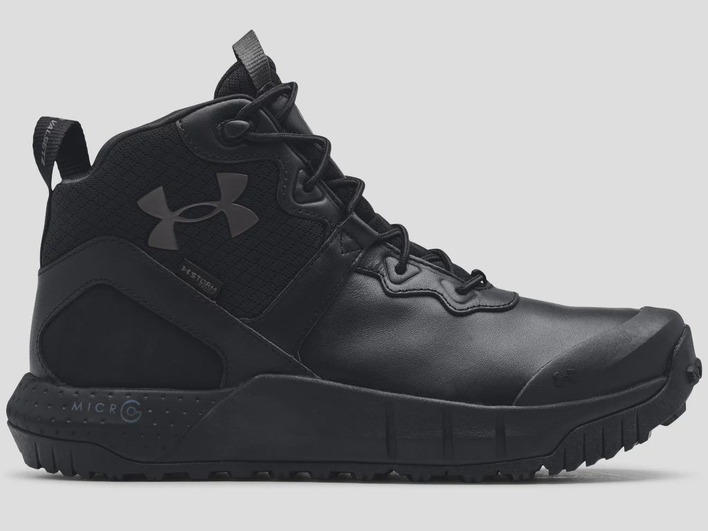 Under Armour Micro G Valsetz Mid Leather Waterproof Tactical Boots