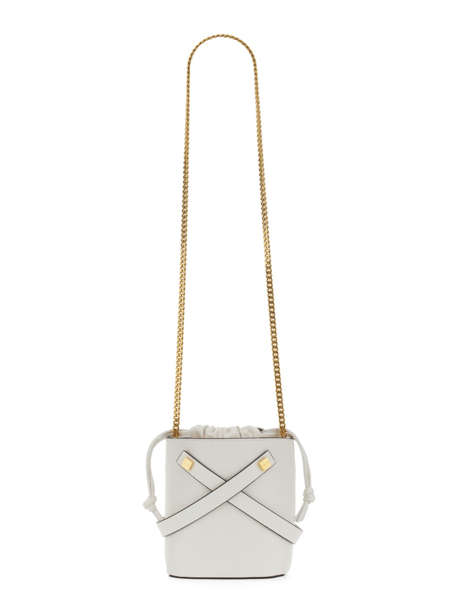 VISONE    JANE LEATHER BUCKET BAG