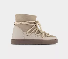 Womens Inuikii Classic Sneaker Boots Beige